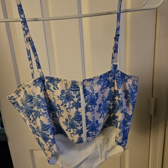 Floral corset top - Picture 3 of 3